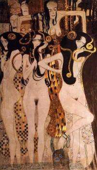 Gustav Klimt : Beethoven Frieze II